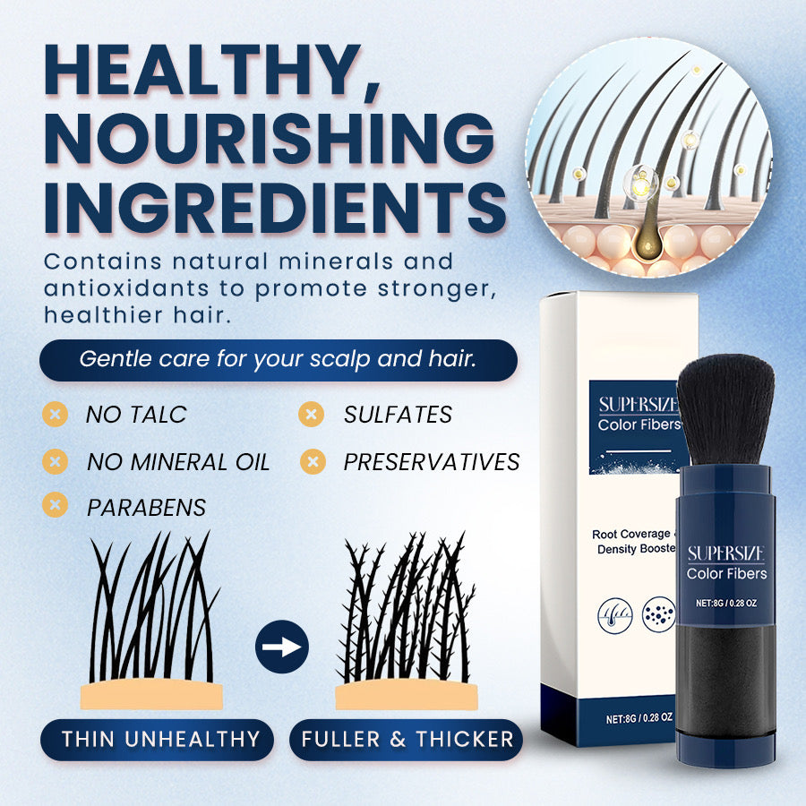 Supersize Color Fibers with Refill Set✨