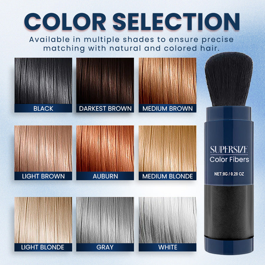 Supersize Color Fibers with Refill Set✨