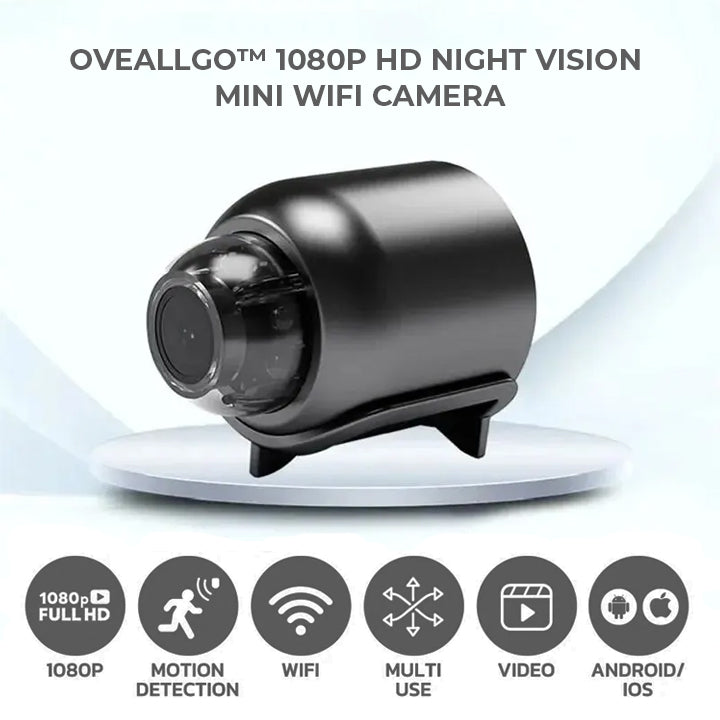 1080P Ultra HD Night Vision Mini WIFI Camera